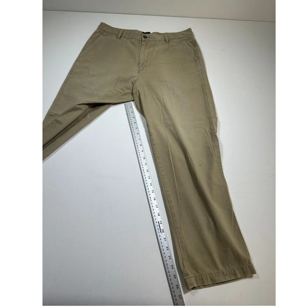 Indigo Palms Chino Pants Mens 36x30 Khaki Tan Straight Leg Casual Trousers SEO